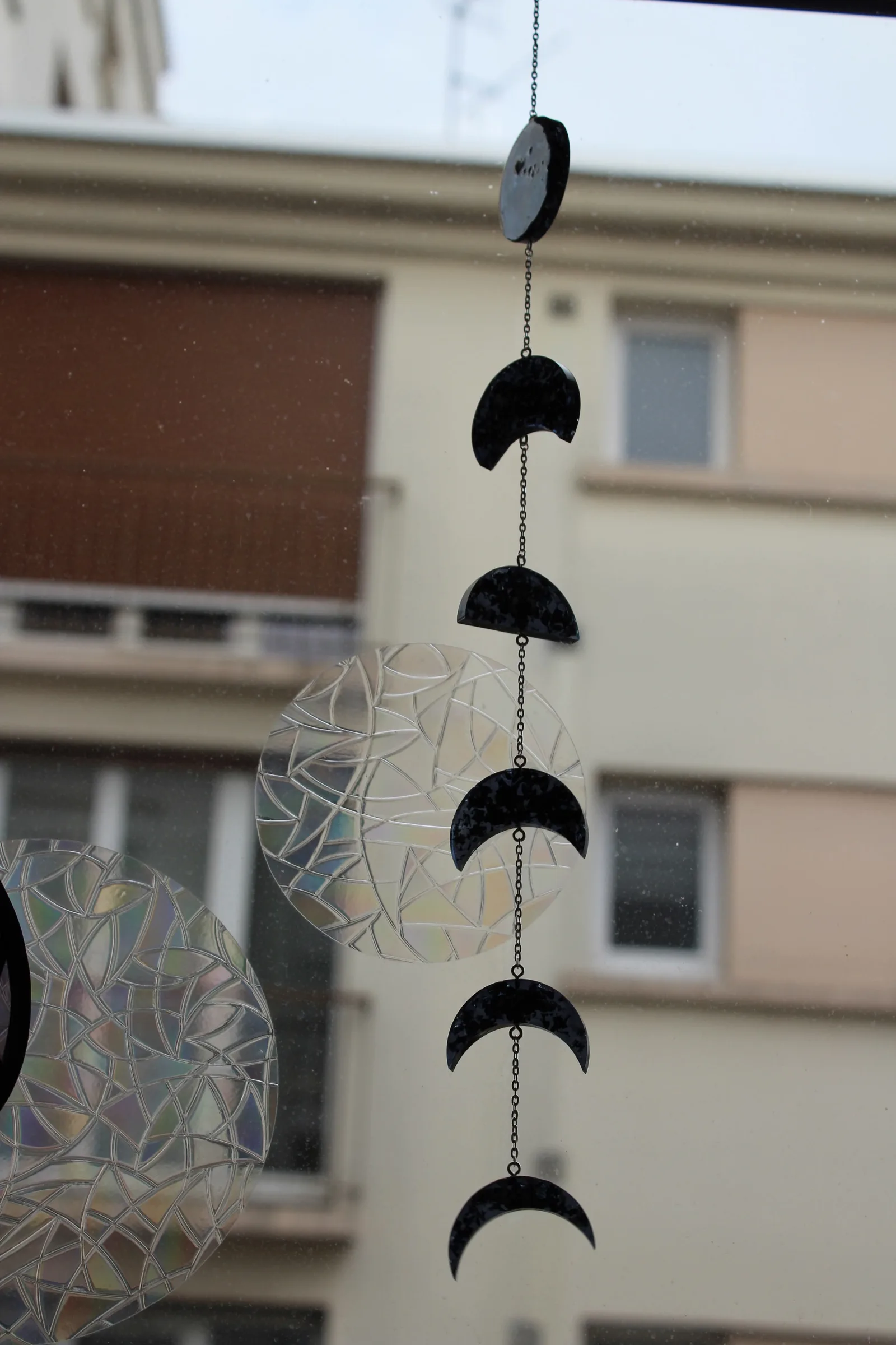 Suspension phases de lune en résine